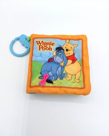 Livre jouet tissu Winnie l’ourson Disney the pooh activité éveil bébé