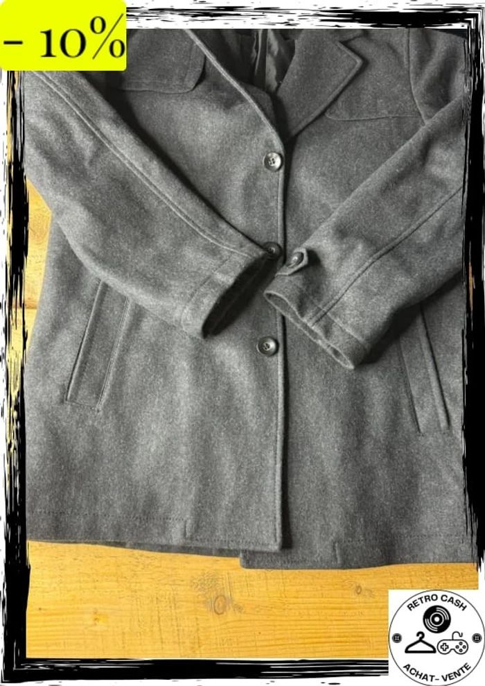 Veste Longue Pierre Balmain Paris taille 52 - photo numéro 4