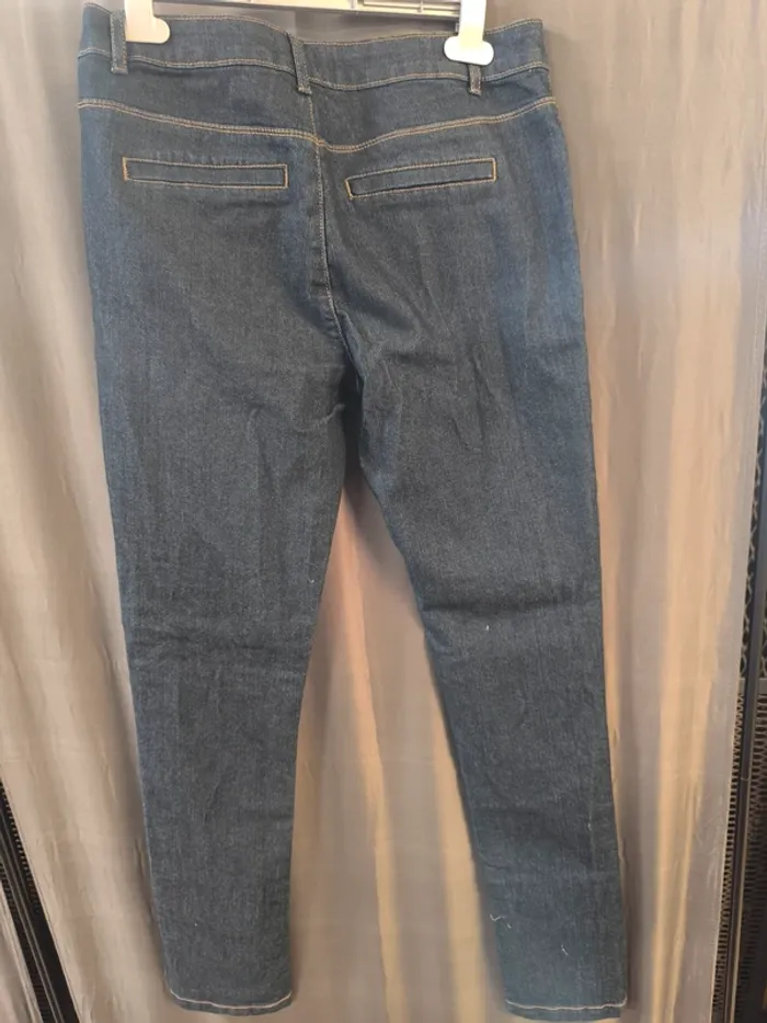 226263 jeans bleu marine femme 40 tissaia - photo numéro 2