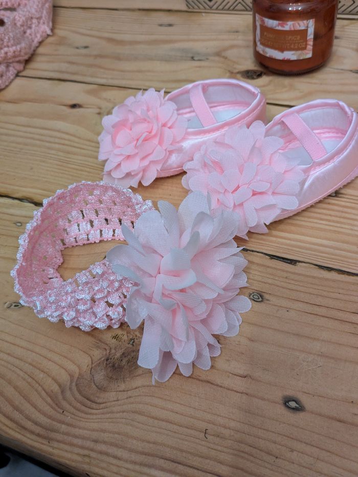 Chaussures souples et bandeau assorti - photo numéro 6