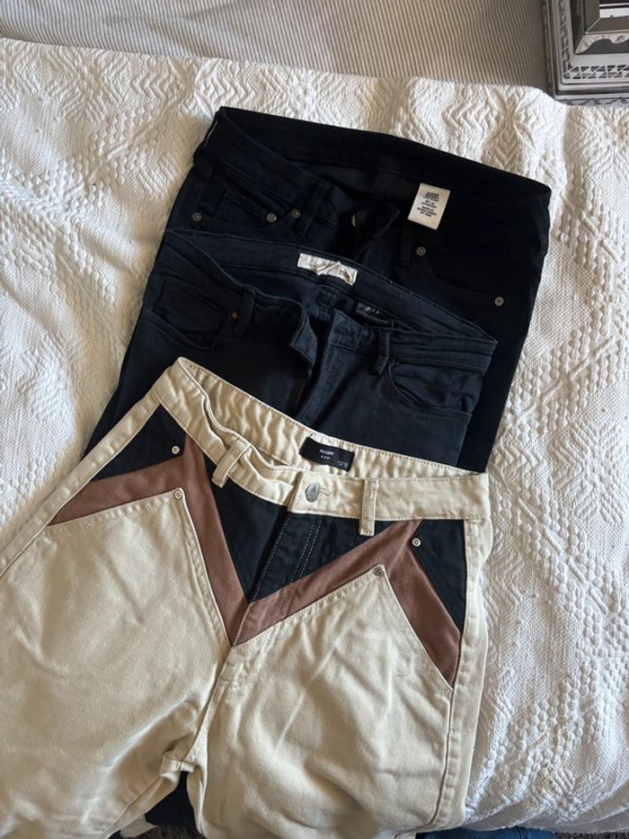 Lot de 3 jean taille 38