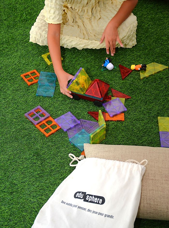 🧲 Jeu de construction magnétique – 101 pièces + accessoires – NEUF & SCELLÉ - photo numéro 7