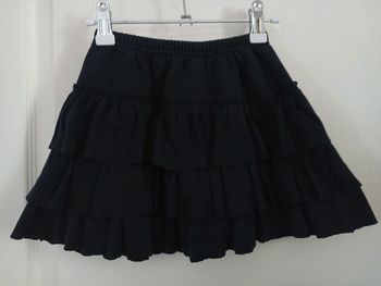 Jupe à volants marine Petit Bateau 6 ans