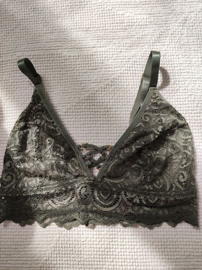 Soutien gorge kaki