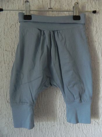 Pantalon d'été style saourel bébé T 3 mois "Bout chou"