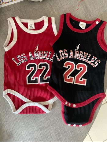 Lot de 2 bodies marcels shein