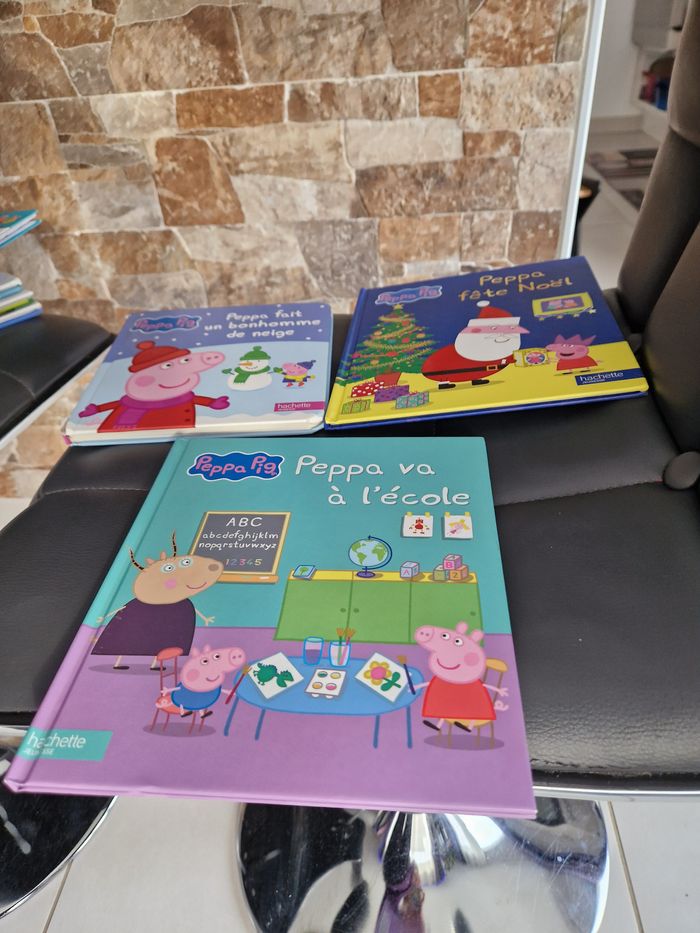 3 livres peppa pig - photo numéro 2
