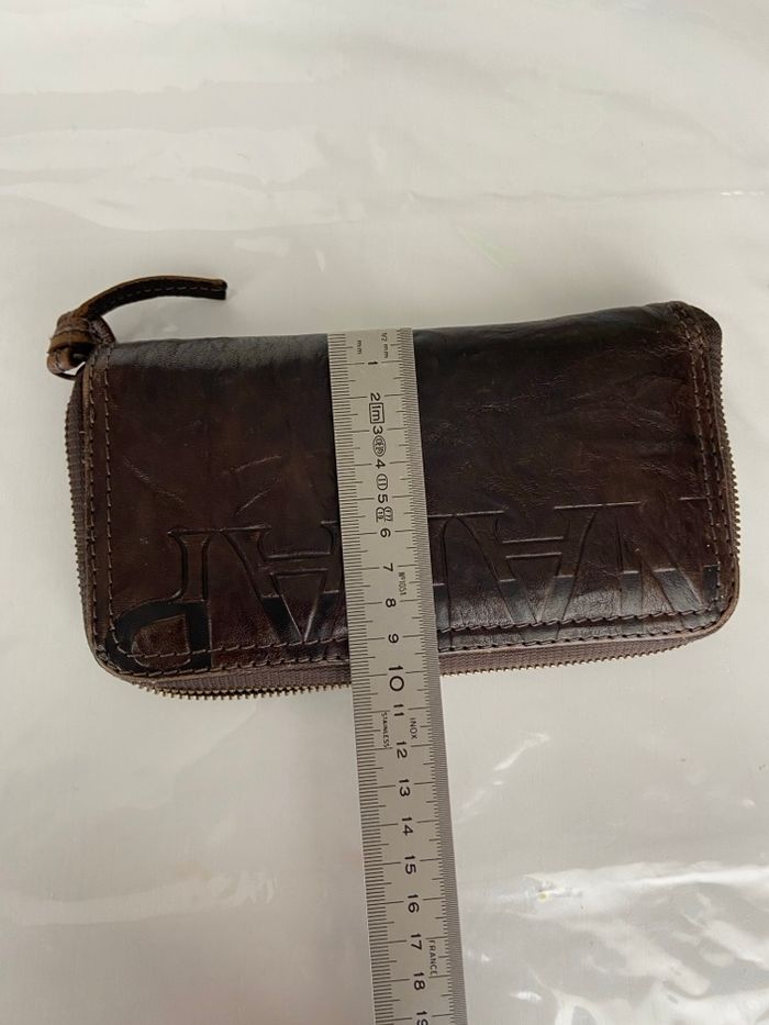 Portefeuille long zippé Napapijri cuir - photo numéro 10