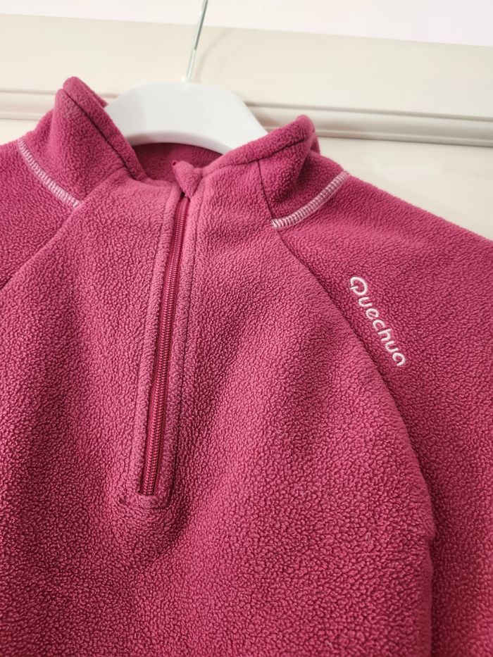 Polaire Quechua fushia taille M - photo numéro 2