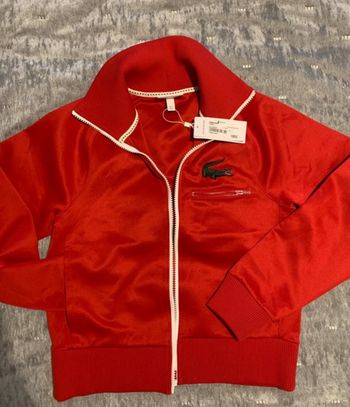 Veste Lacoste rouge