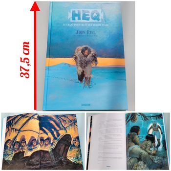 Très beau livre grand format : Heq, le chant pour celui qui désire vivre, éditions Sarbacane (52)