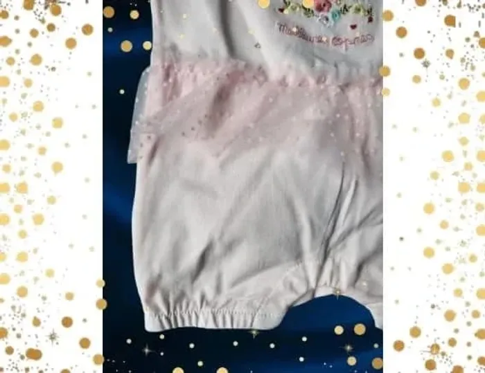 Combishort 3 mois neuf Sergent Major rose tulle - photo numรฉro 8