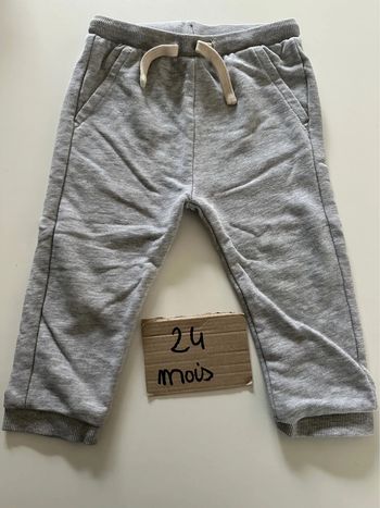 Jogging Kiabi gris 24 mois