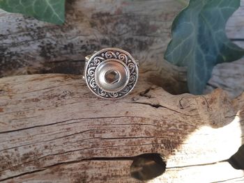 Support Bague fantaisie élastique pour bouton pression 12mm