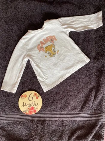 Tee shirt bambi 6 mois