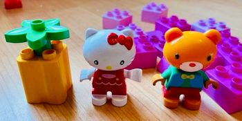 Lego Duplo briques - 2 figurines non Duplo 