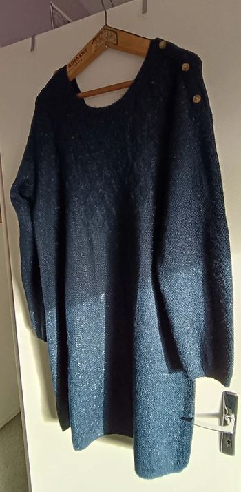 Robe en laine longue