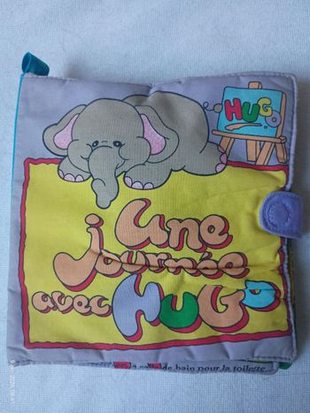 Livre avec peluche pour bébé