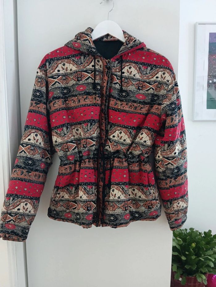 Veste vintage en viscose René Derhy - photo numéro 5