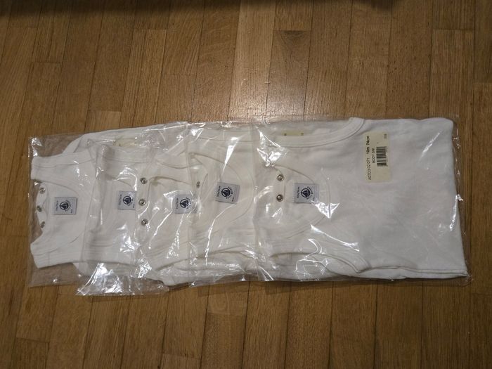 Lot de 5 bodies body marcel debardeur - photo numéro 6