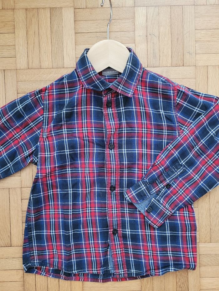 Chemise 100% coton Vertbaudert garçon 5 ans - photo numéro 5
