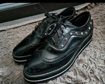 Derbie noir à lacets 40