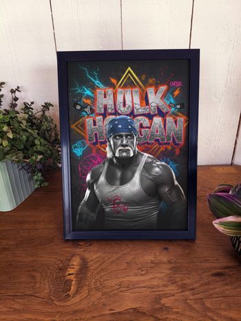 Affiche A4 catch rétro – déco fun chambre ado / gaming
