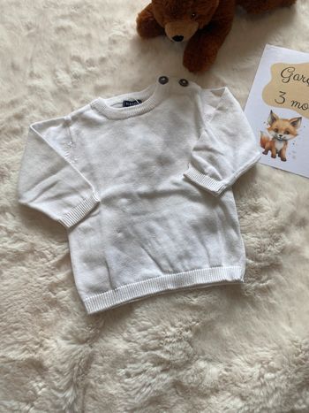Pull blanc