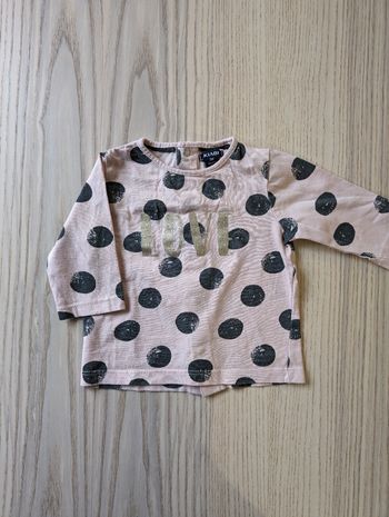 T-shirt manches longues Kiabi