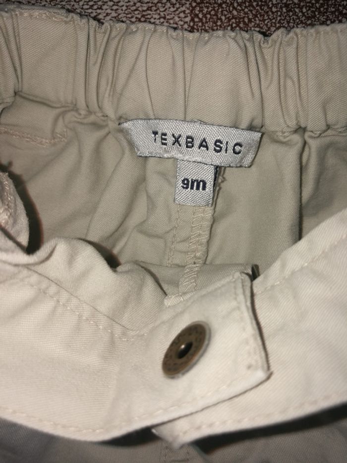 Pantalon écru Tex 9 mois - photo numéro 2