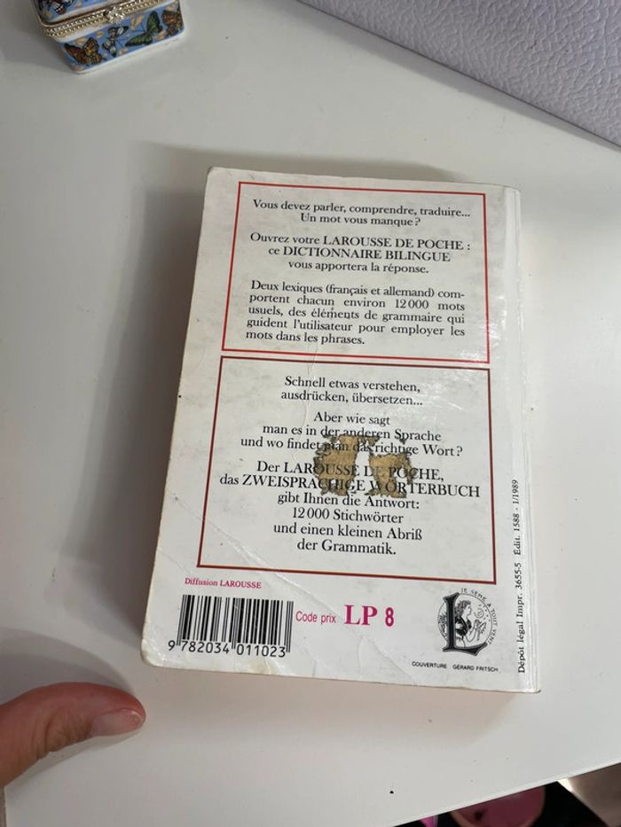 Dictionnaire Larousse de poche - français-allemand - photo numéro 2