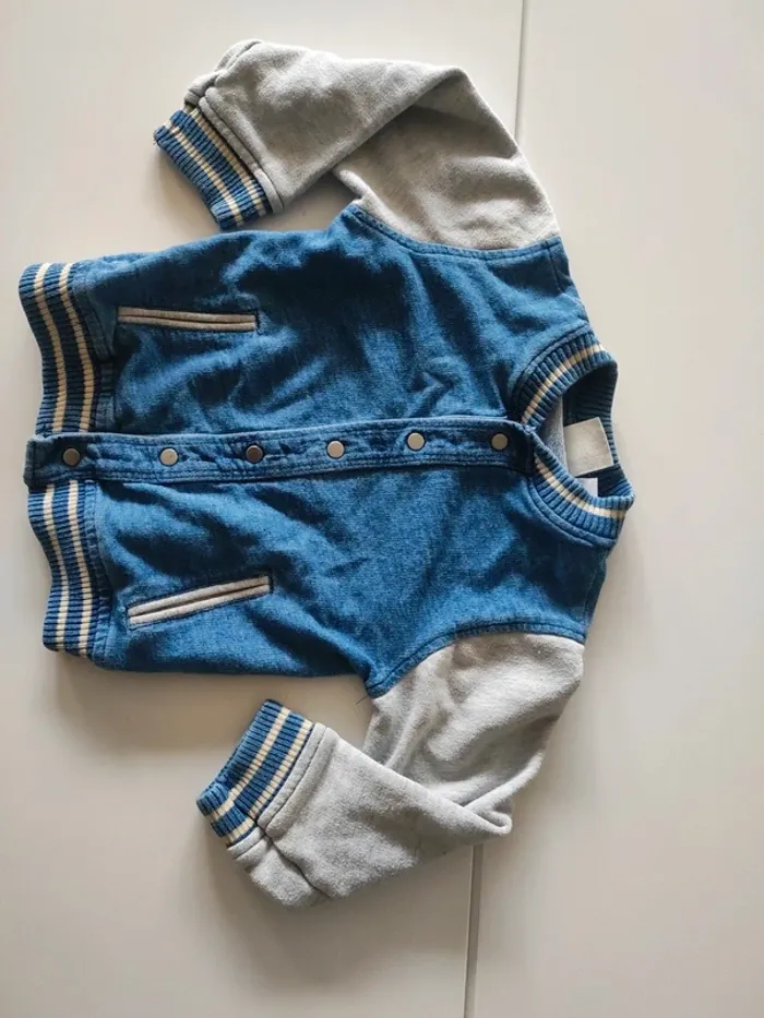 Bombers Zara bleu - photo numéro 2