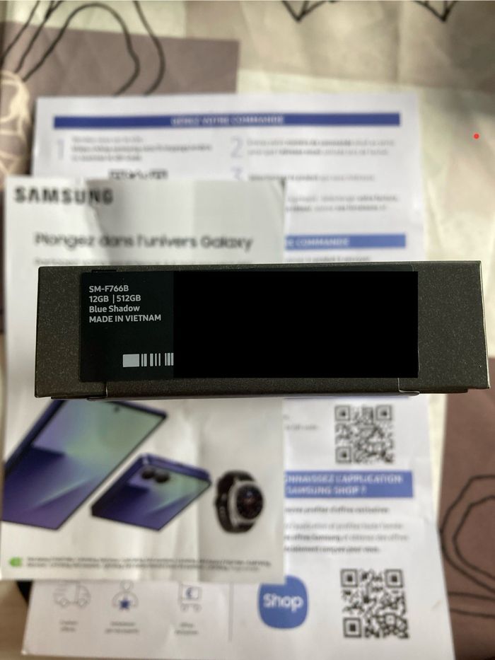 Samsung Galaxy Flip 7 512Go Bleu Nuit Neuf Sous Blister - photo numéro 2