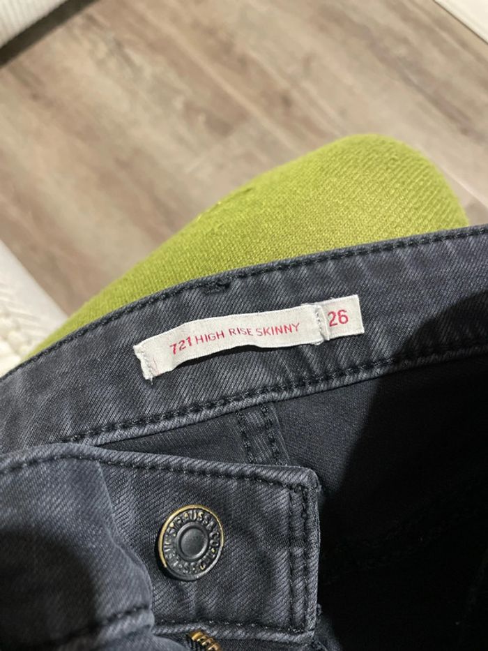 Jean levi’s 721 high rise skinny 26 - photo numéro 3