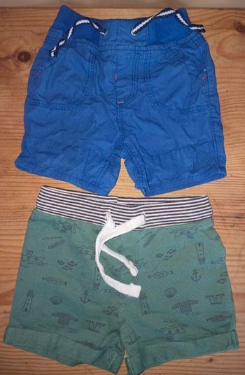 Lot de 2 shorts garçon - 3 mois - Tex Baby