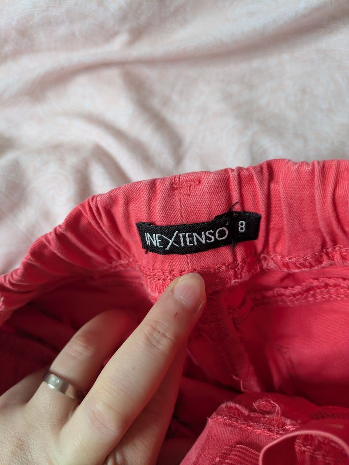 Jean slim rose fille 8 ans - photo numéro 2