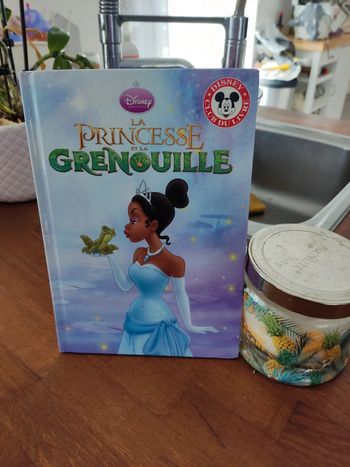 Livre la princesse et la grenouille