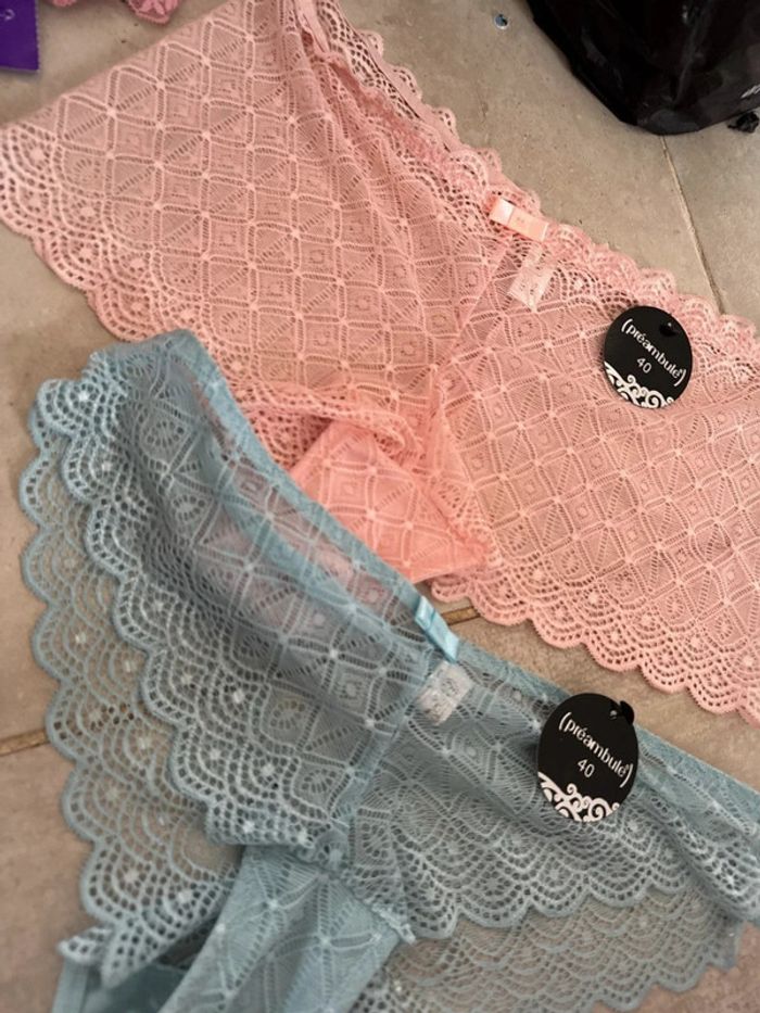 Shorty et tanga femme taille 40 - photo numéro 2