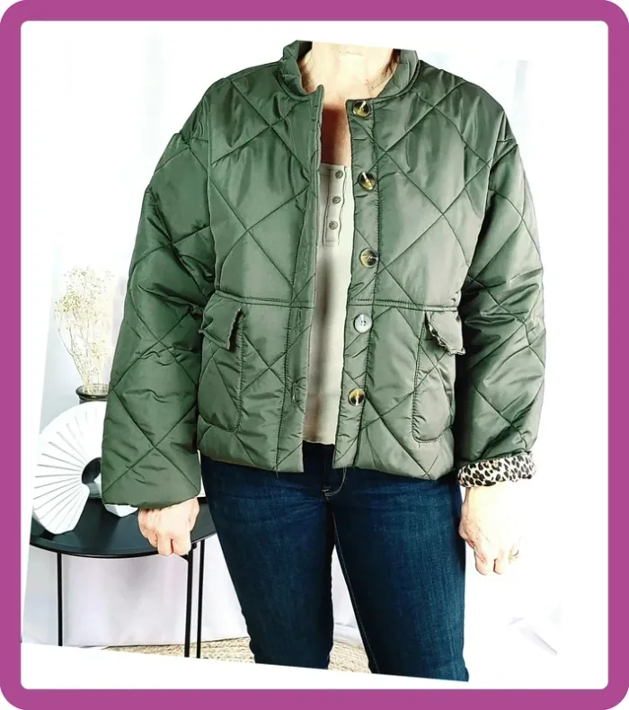 Veste matelassée, NEUVE avec étiquette - photo numéro 2
