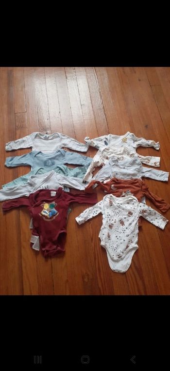 Lot 10 bodies 3 mois