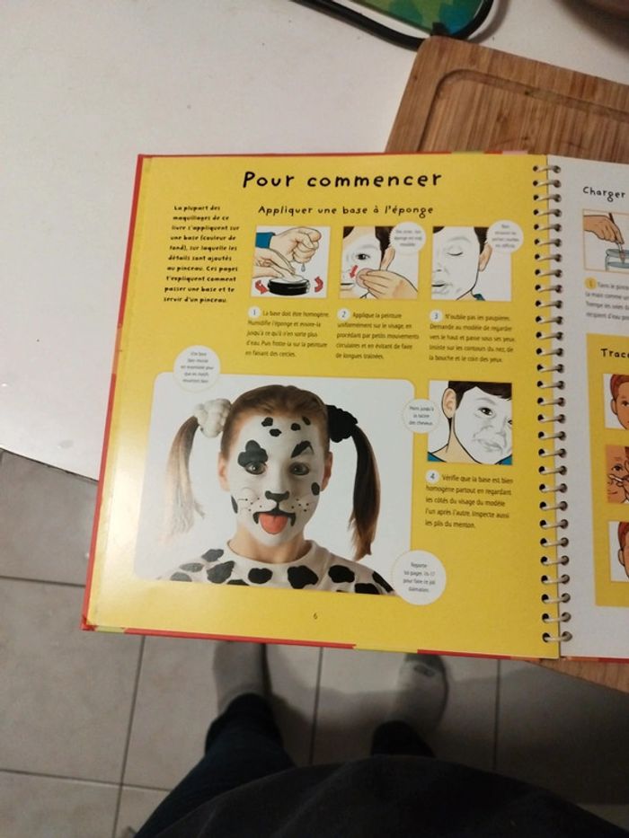 Livre pour apprendre à faire des maquillages pour enfants - photo numéro 6