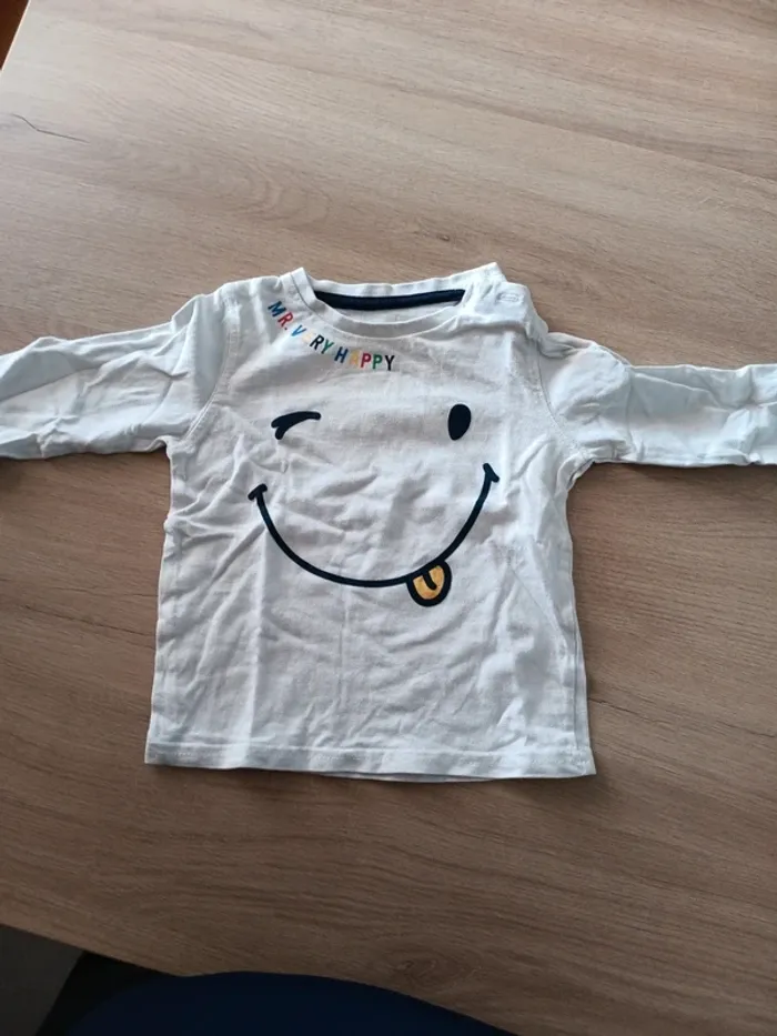 Tee-shirt manches longues 12mois