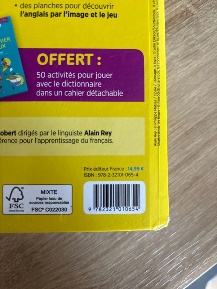 Dictionnaire Le Robert 5-8 ans - photo numéro 3