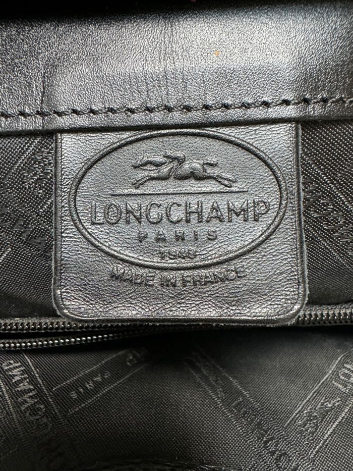 Sac à mains en cuir verni Longchamp - photo numéro 6