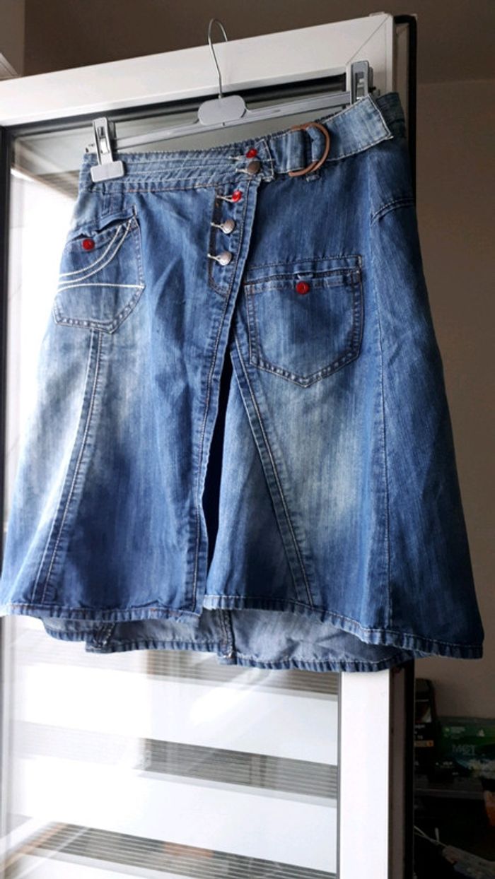 Jupe jean t 38
