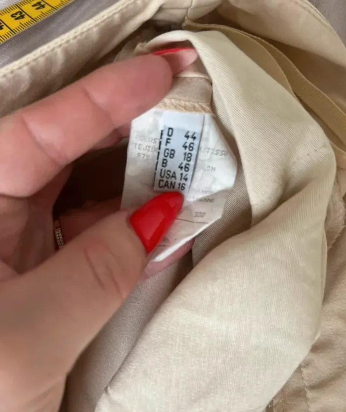 Pantalon courts apriori crème beige taille xxxl - photo numéro 5
