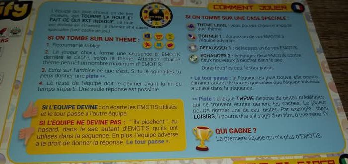 Émotify Le jeu des emoticones comme  neuf 
Diset À partir de 10 ans 
Il a juste était ouvert et utilisé 1 fois - photo numéro 2