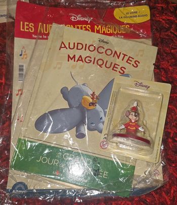 Audioconte magique altaya livre et figurine 123