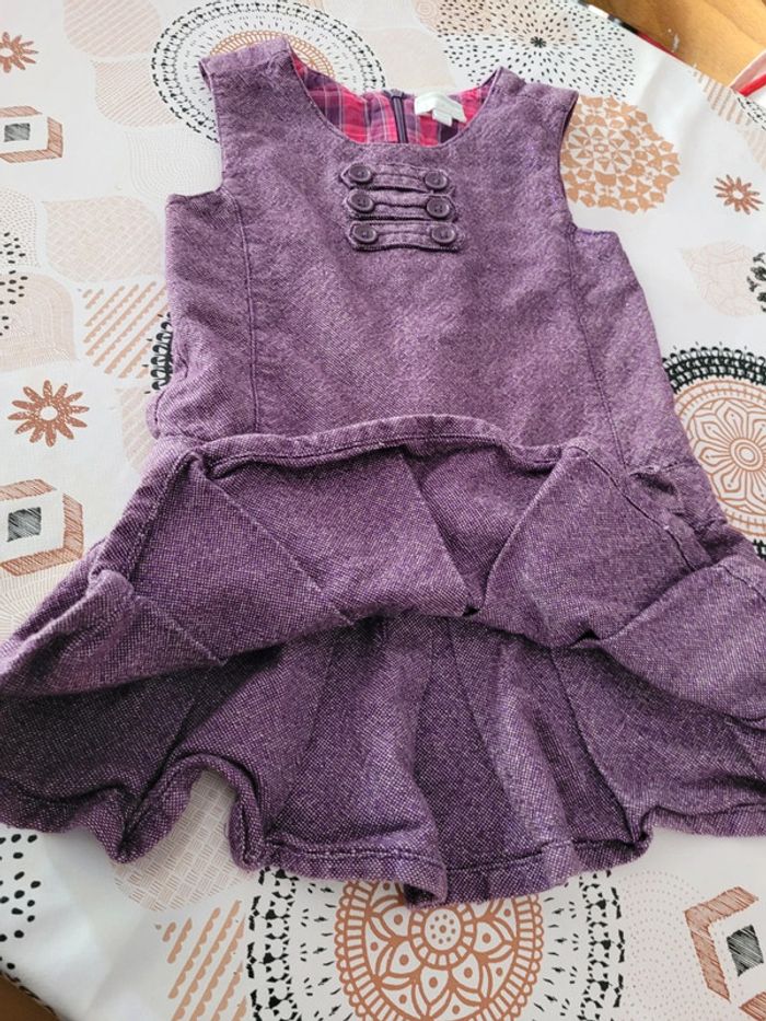 Robe mauve kibaloo 36 mois - photo numéro 5