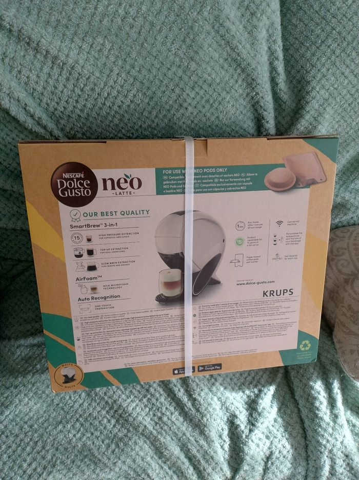 Dolce Gusto KRUPS neo blanc KP850110 neuve - photo numéro 2